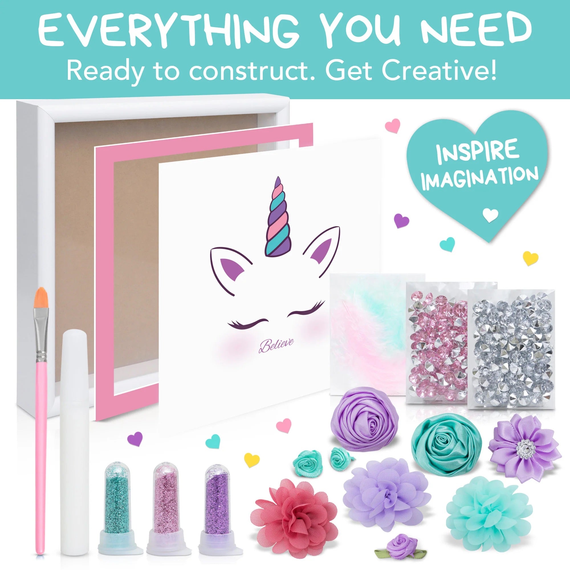 Amitie Lane DIY Unicorn Picture Craft Kit