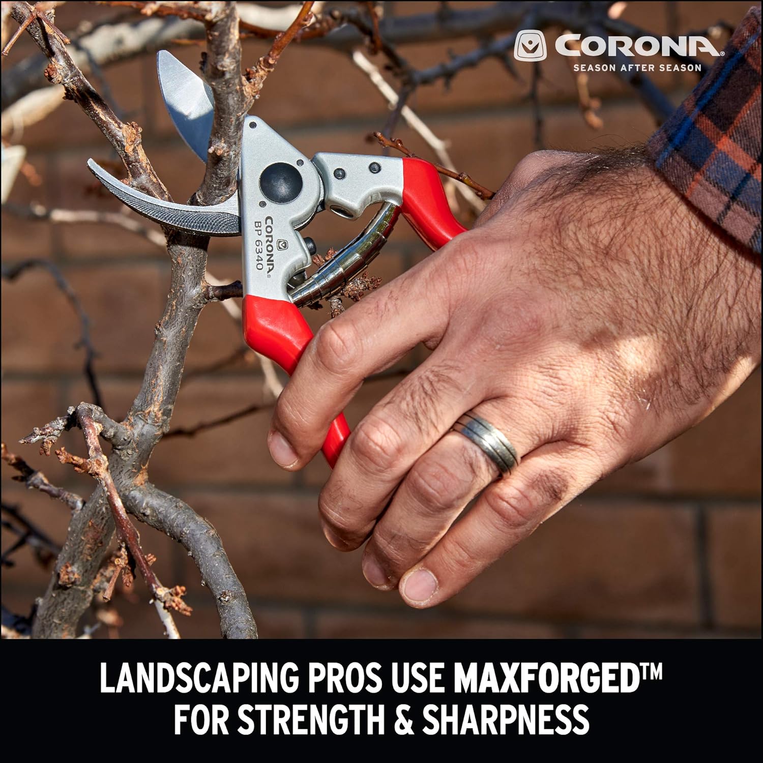 Corona Max Forged Aluminium Branch and Stem Pruner - Ergo Left-Handed