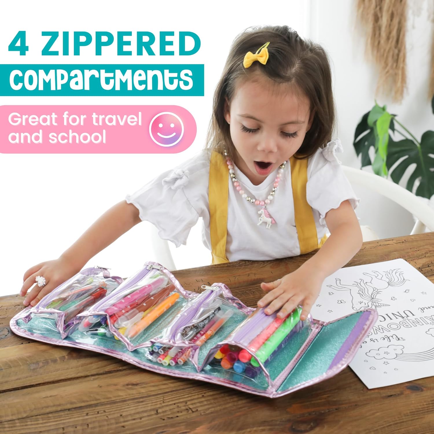 Amitie Lane Fairy Colouring Pen Activity Set - 80 Pieces