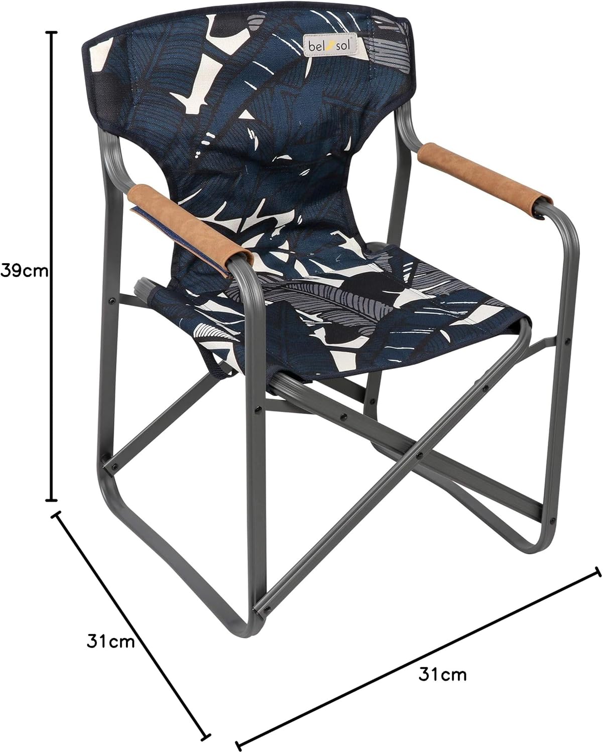 Bel-Sol Emmy Heavy Duty Folding Director's Chair for Children