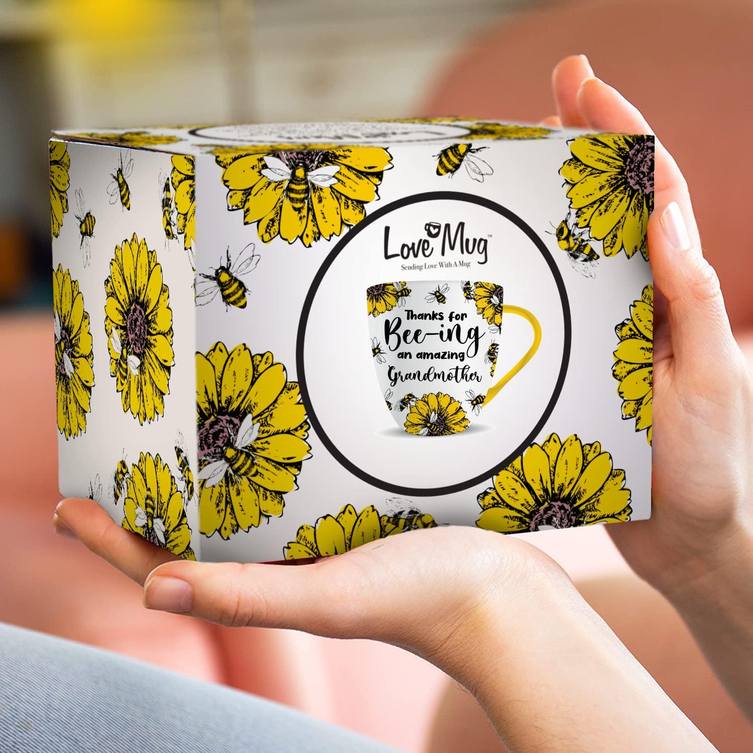 Love Mug®: Thanks for Bee-ing an Amazing Grandmother Mug