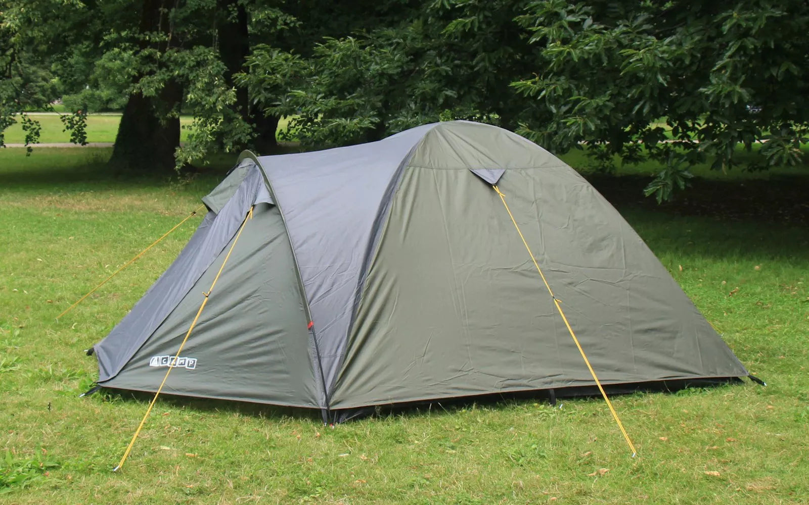 Tambu Acamp 3-4 Person Dome Tent - Grey / Taupe - 55% OFF