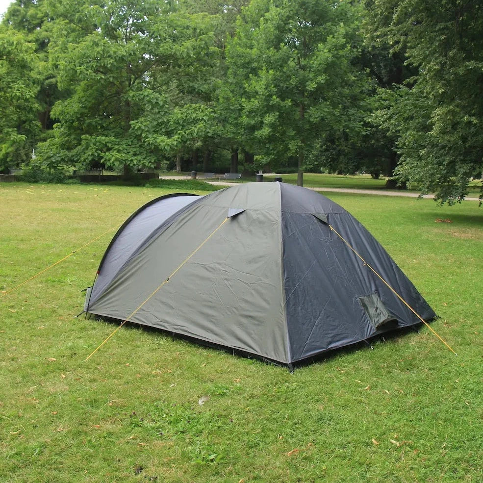 Tambu Acamp 3-4 Person Dome Tent - Grey / Taupe - 55% OFF