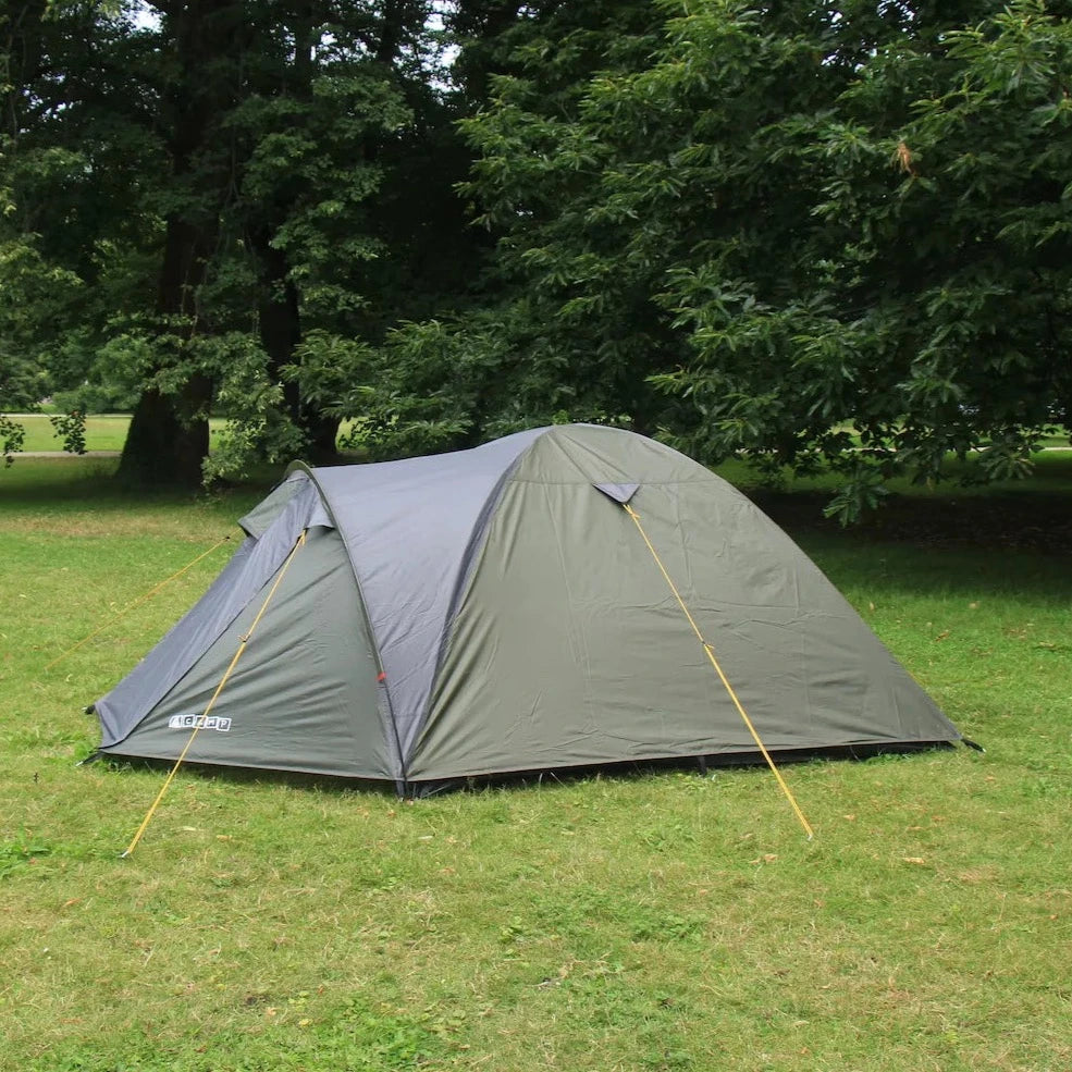 Tambu Acamp 3-4 Person Dome Tent - Grey / Taupe - 55% OFF