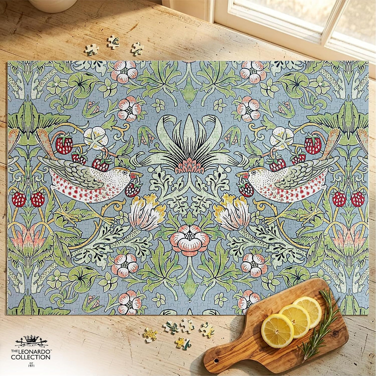 William Morris Strawberry Thief 1000 piece Jigsaw Puzzle