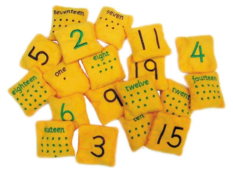 Number Bean Bags