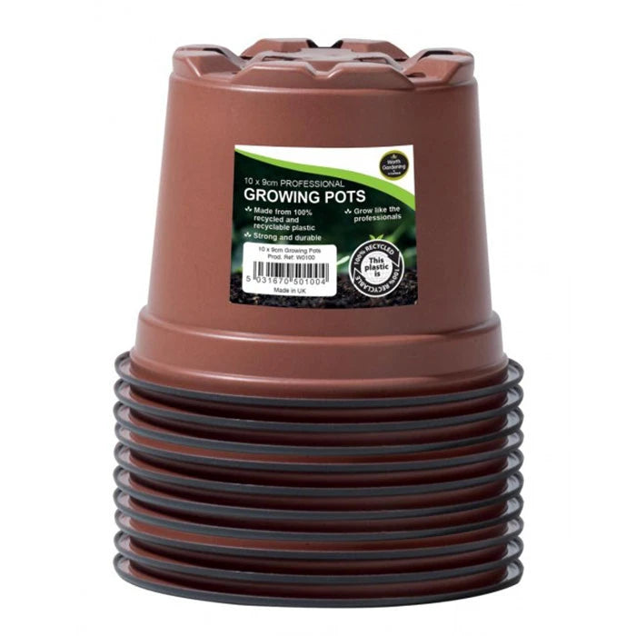 Garland 9cm Professional Growing Pots - 10pcs