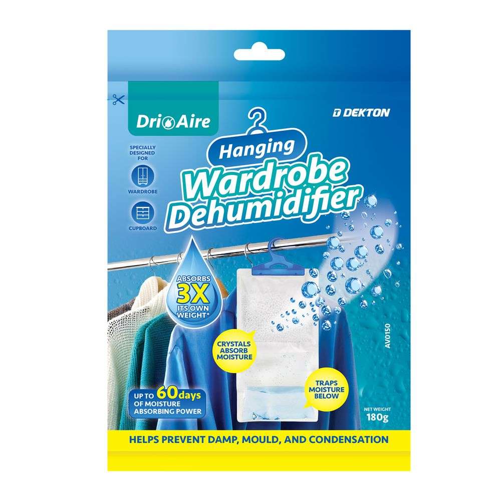 Hanging Wardrobe Dehumidifier 180g
