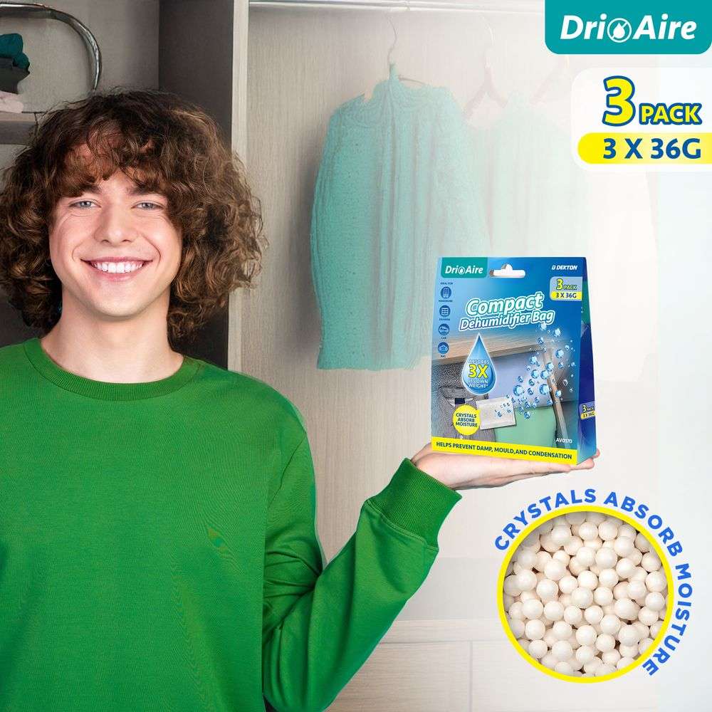 Compact Dehumidifier Bags (3 pack)