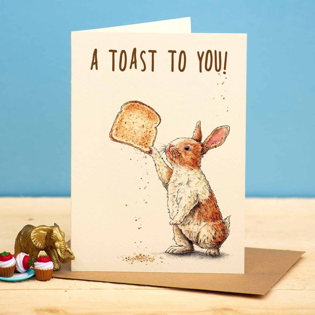 A Toast To You Card by Bewilderbeest