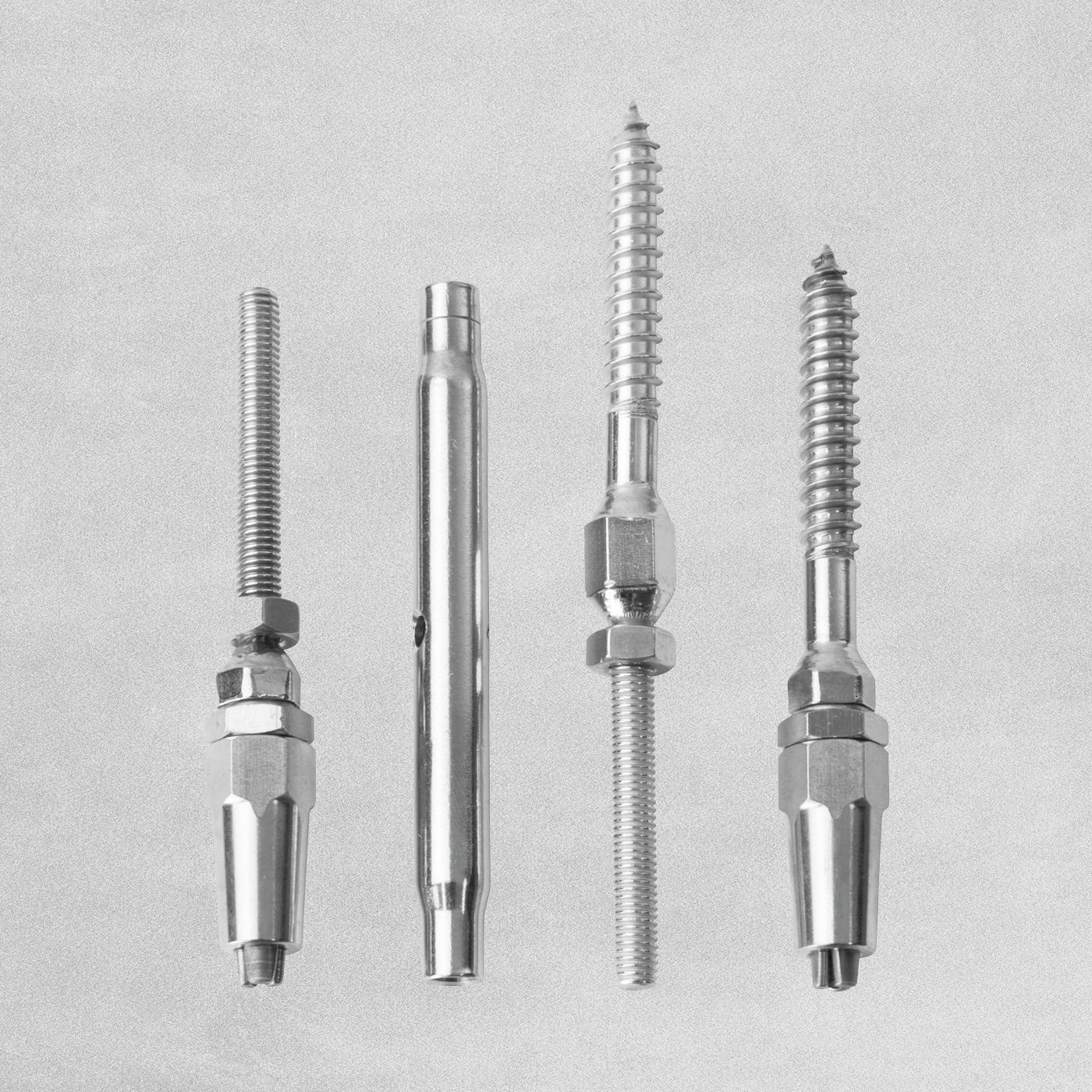 Swagless Balustrading Kit 3-3.2mm SS316 Timber/ With Rigging Tube For Timber