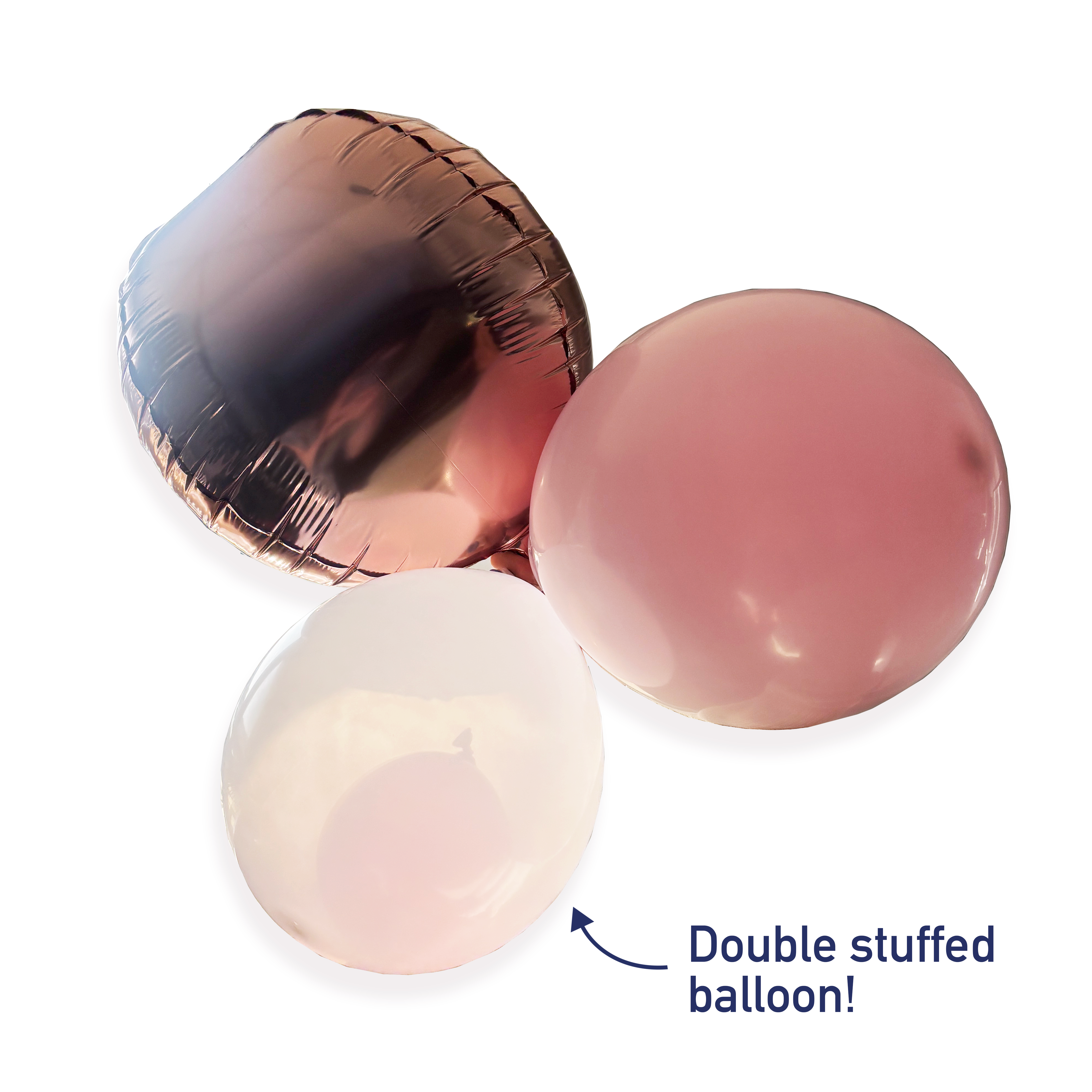 Balloon Arch Kit with pump - Pink, Lilac and Rose Gold