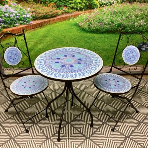 2 Seater Mosaic Bistro Sets - Various Designs