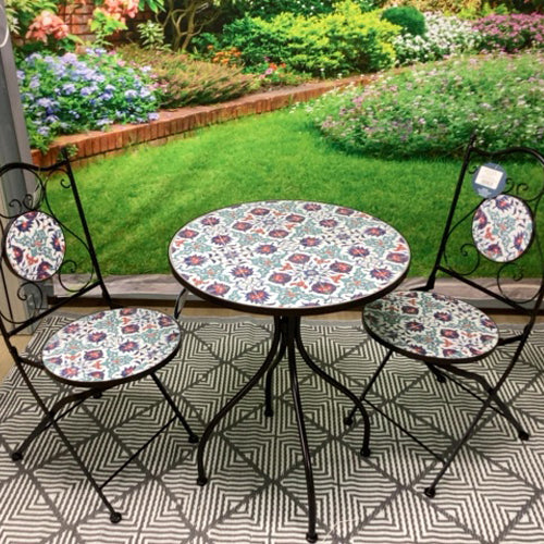 2 Seater Mosaic Bistro Sets - Various Designs