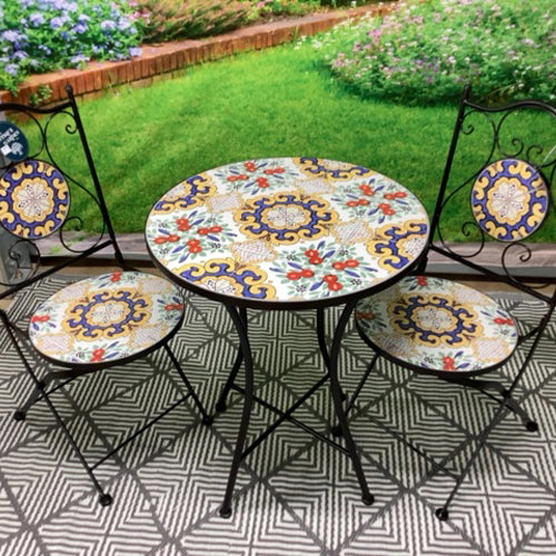 2 Seater Mosaic Bistro Sets - Various Designs