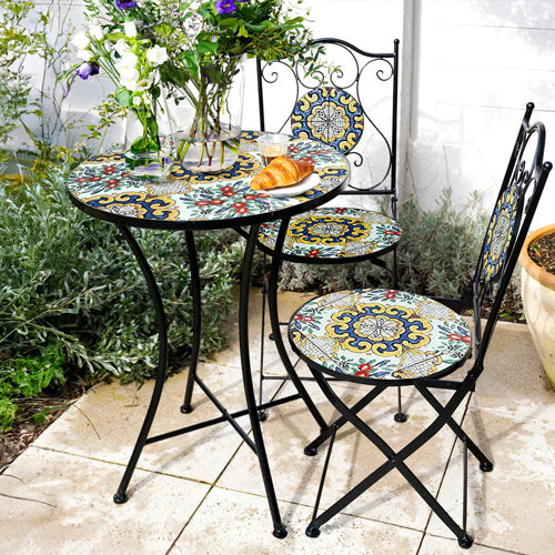 2 Seater Mosaic Bistro Sets - Various Designs