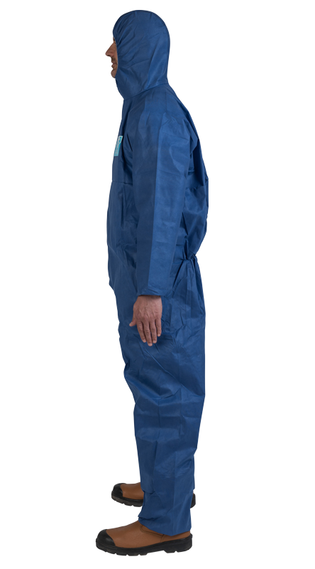 ViGuard SMS 5/6 Hooded Coverall - Blue