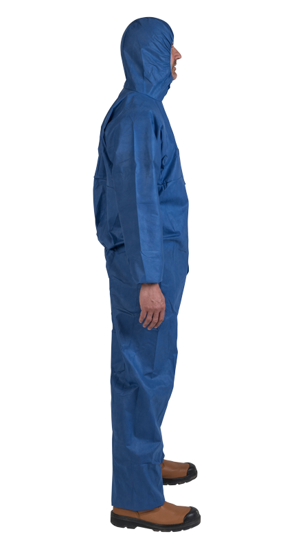 ViGuard SMS 5/6 Hooded Coverall - Blue