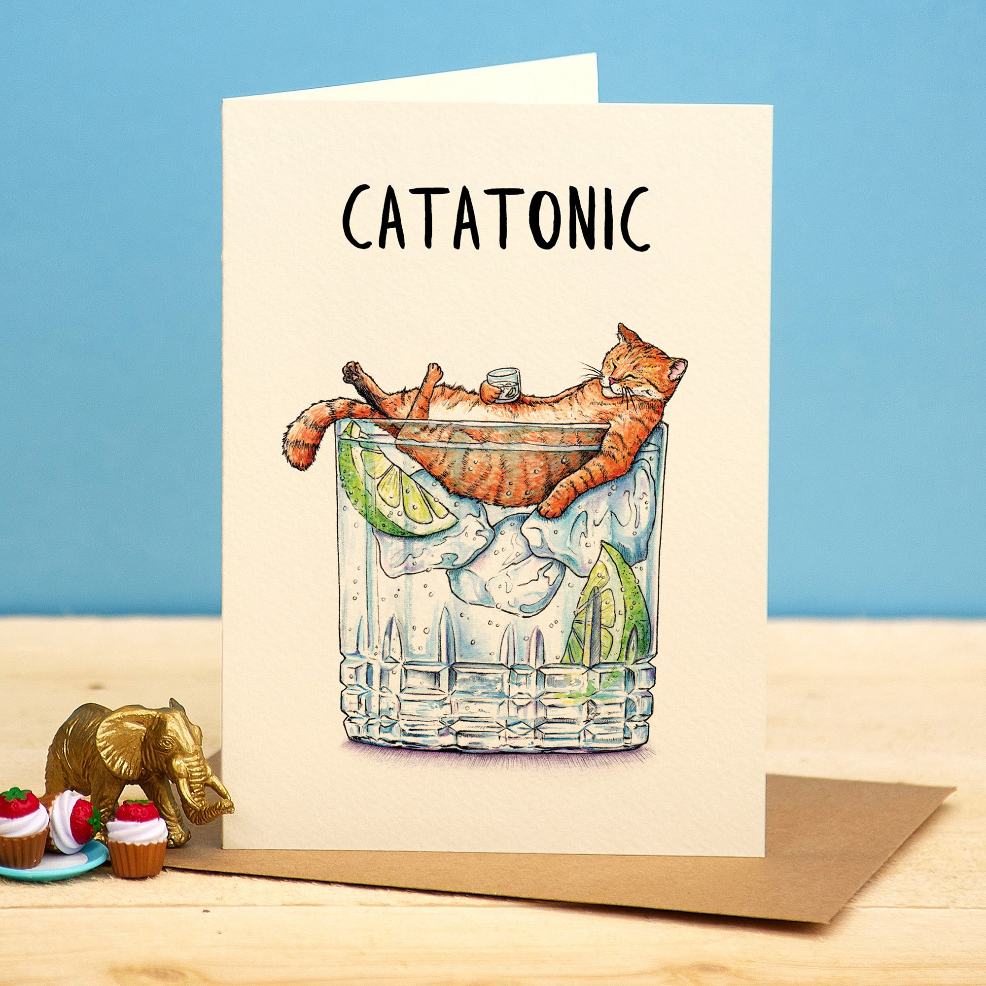 Catatonic Card by Bewilderbeest
