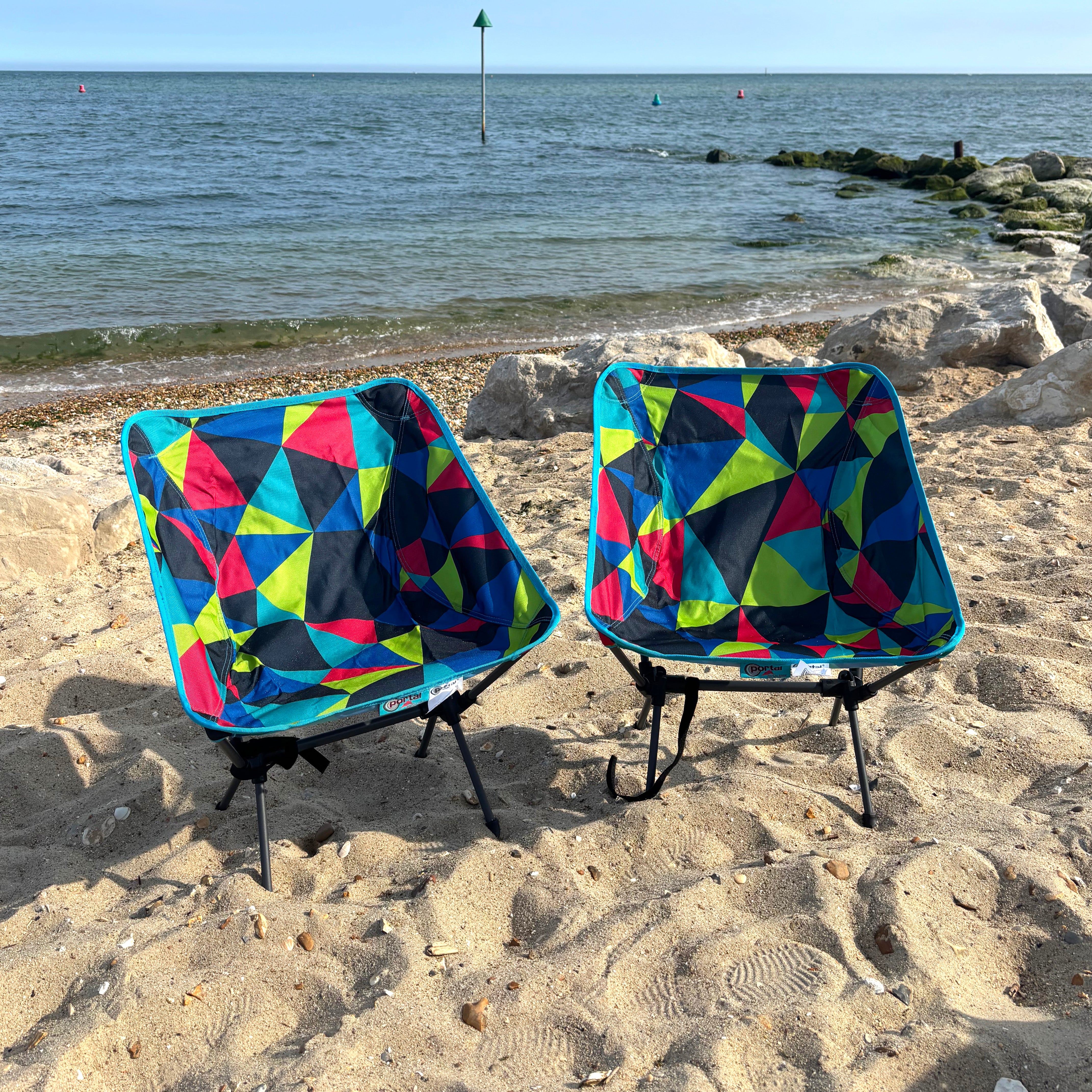 Portal Outdoor - Fusion Folding Camping Chair - "Aaron" Electro