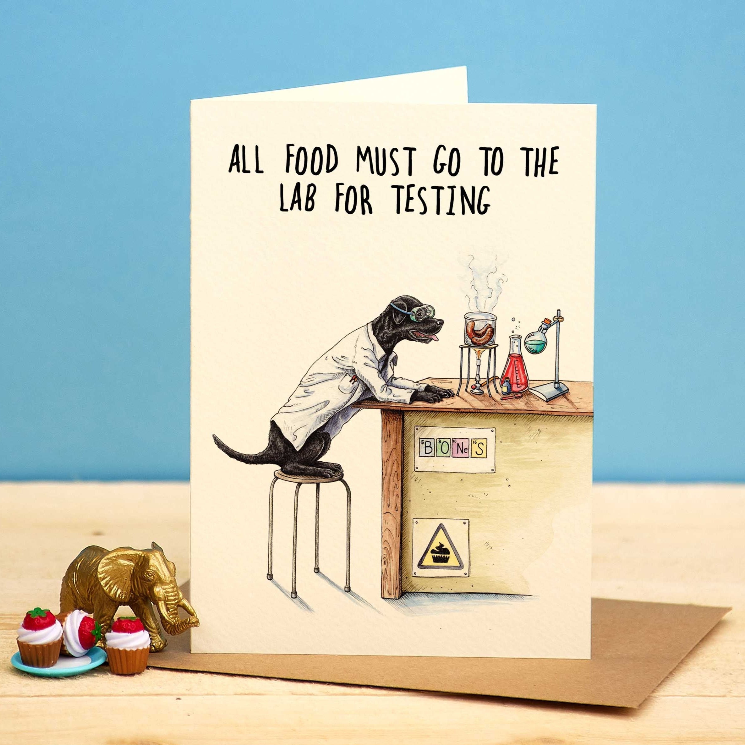 Lab Testing Card by Bewilderbeest