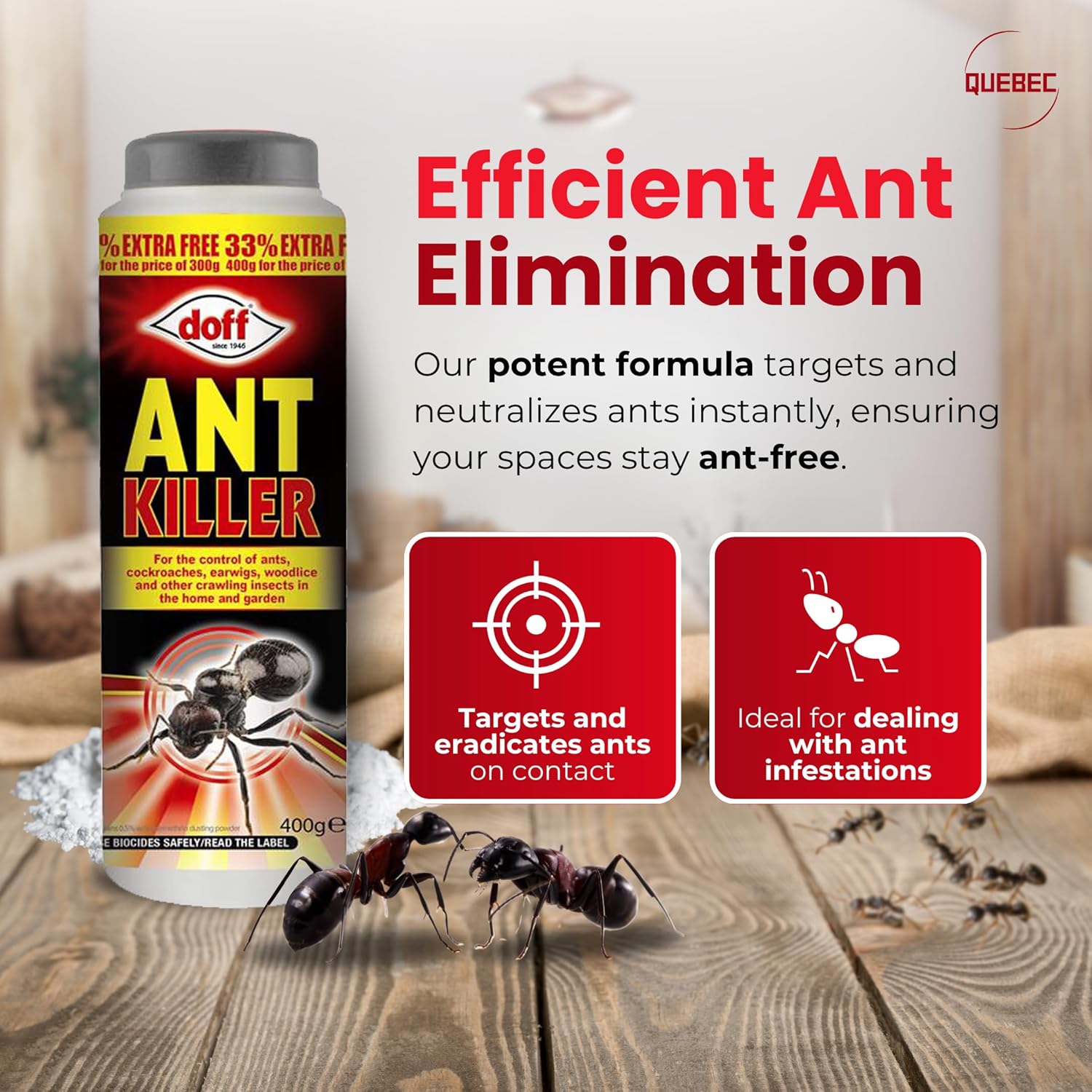 Doff Ant Killer Powder - various sizes