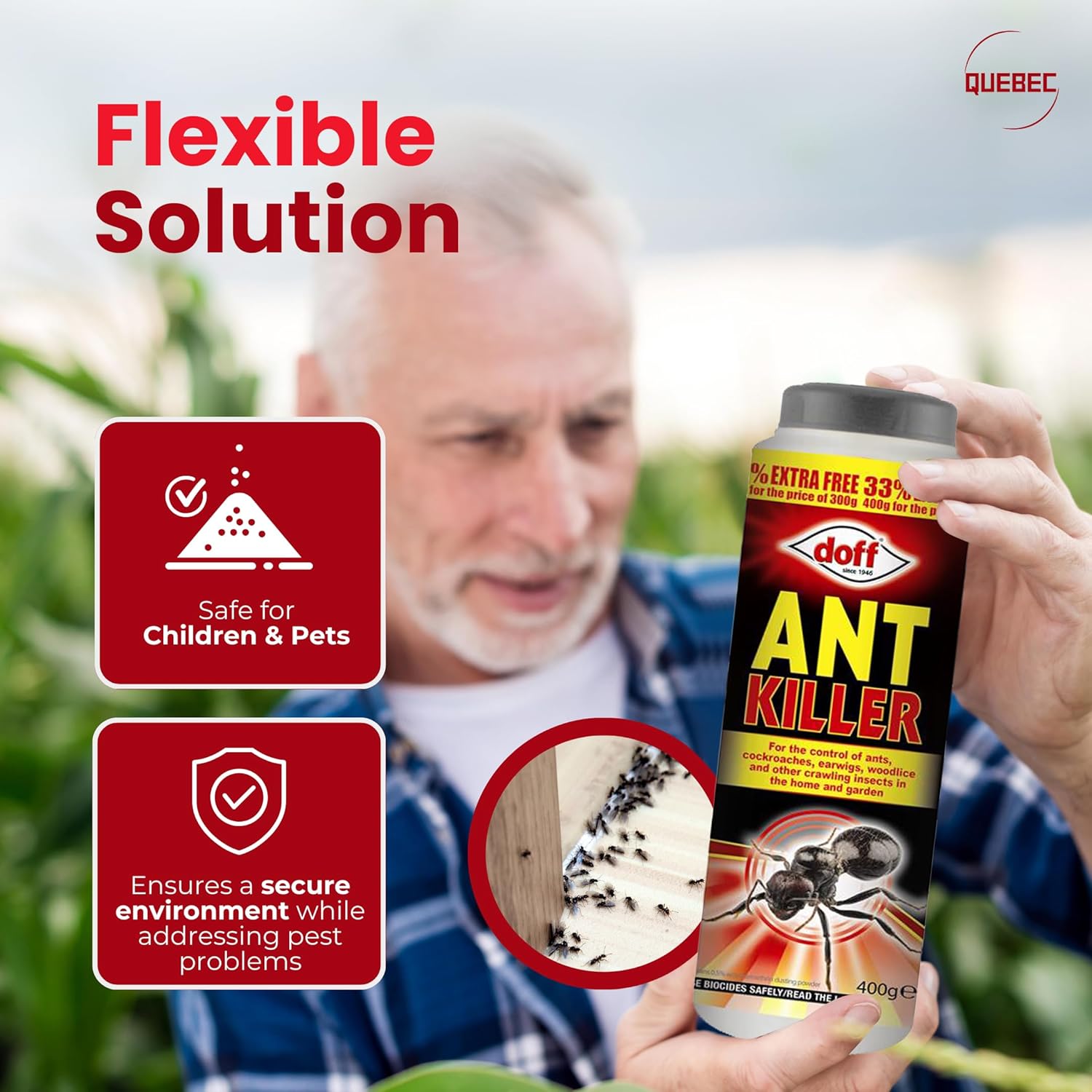 Doff Ant Killer Powder - various sizes