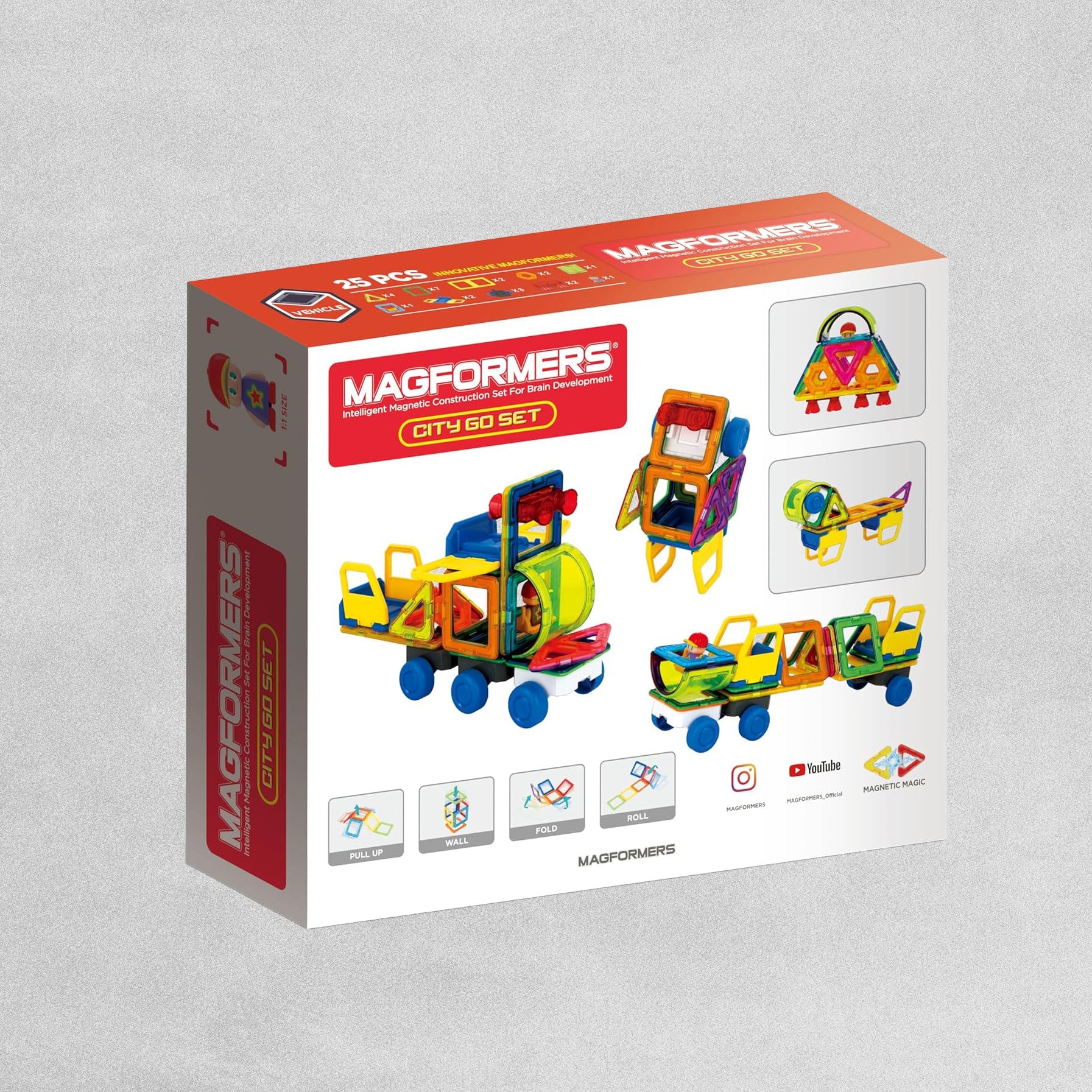 Magformers - City Go Set - 25 pieces