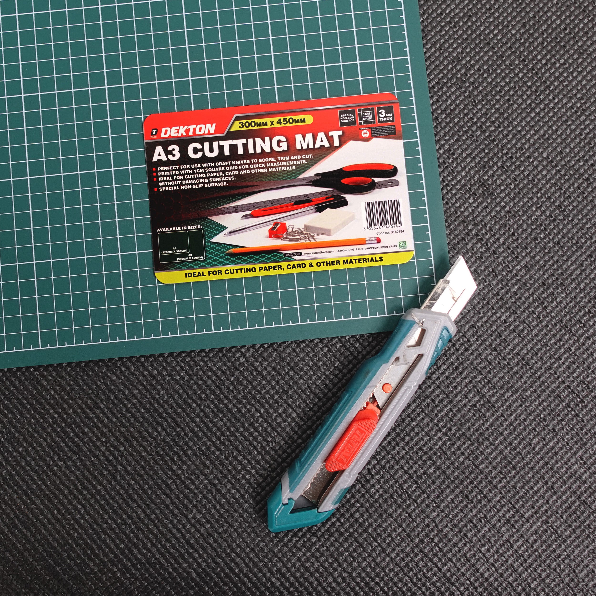 Dekton A3 Cutting Mat Green 300 x 450mm