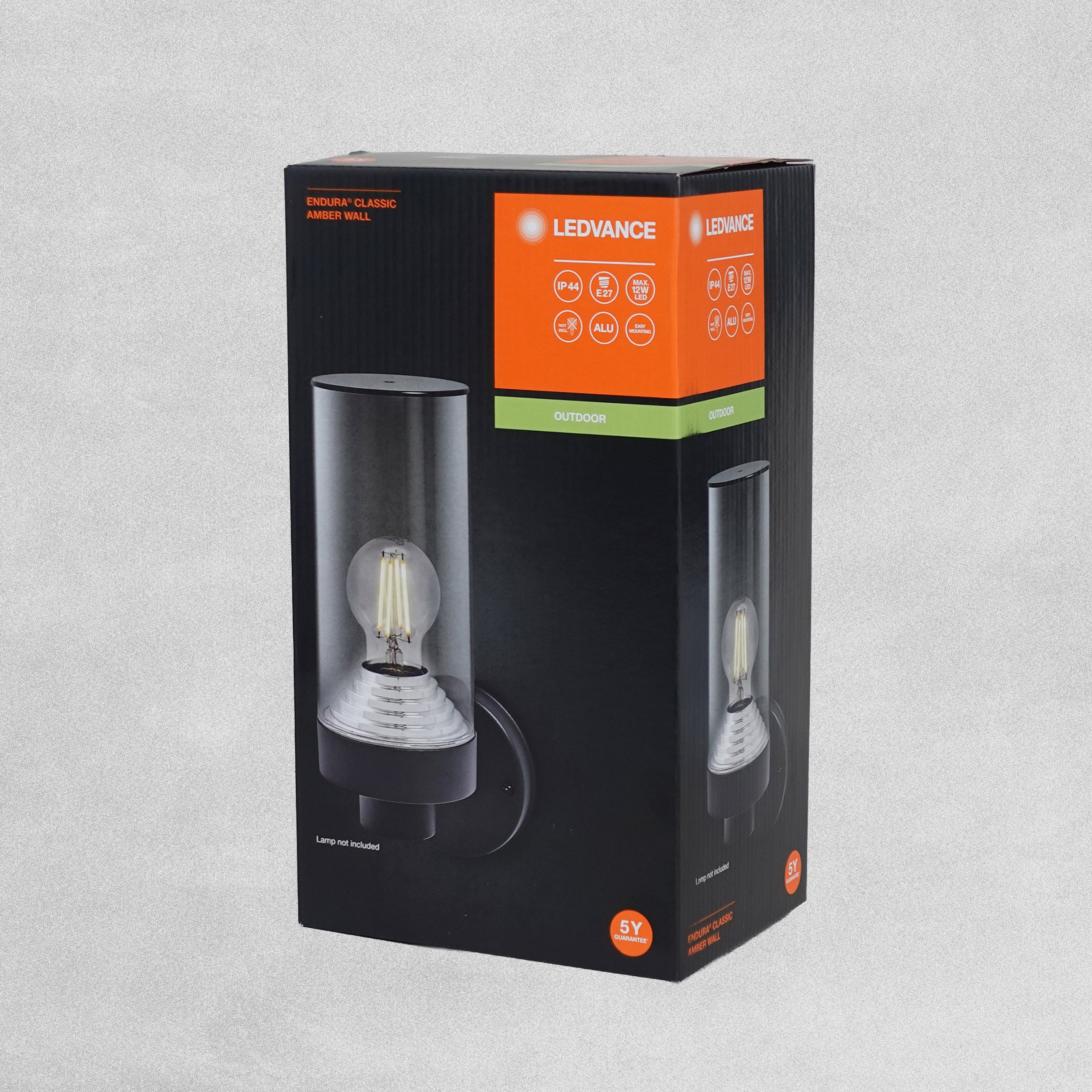 Ledvance Endura Classic Amber Wall Light 12w