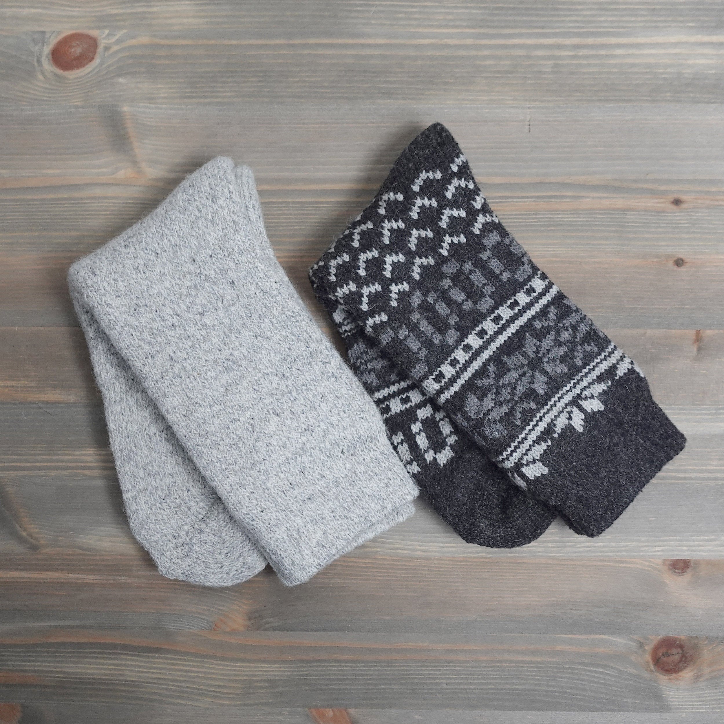 Sock Shop Men's Chunky Wool Socks 2 Pairs - Size 6-11