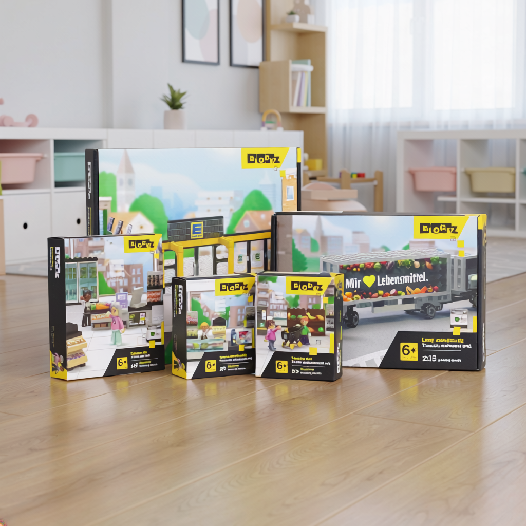 Blockz Building Blocks Toy Truck Set 218-pcs Set Age 6+