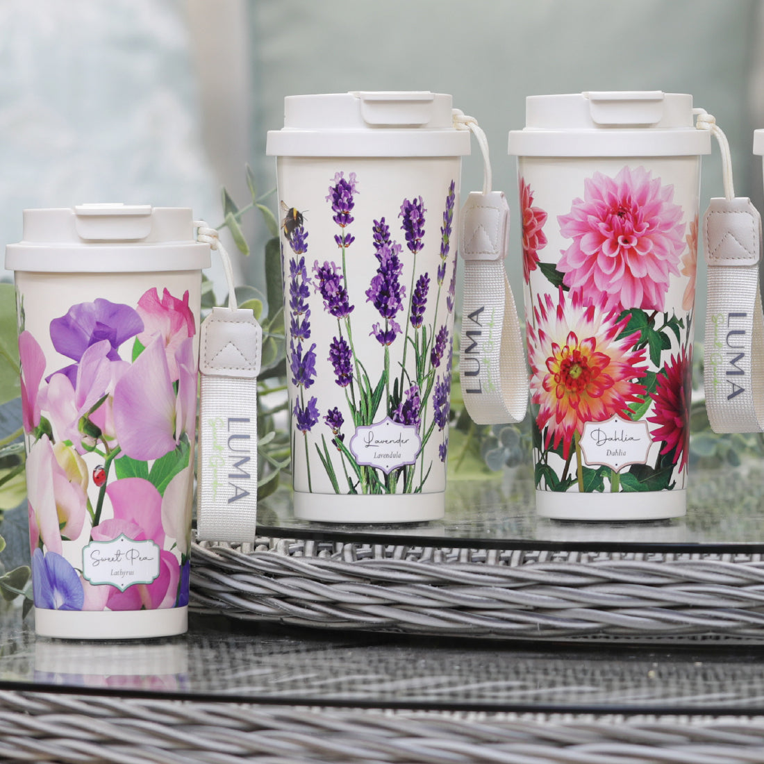 Luma Secret Garden Tumbler 500ml - Flowers