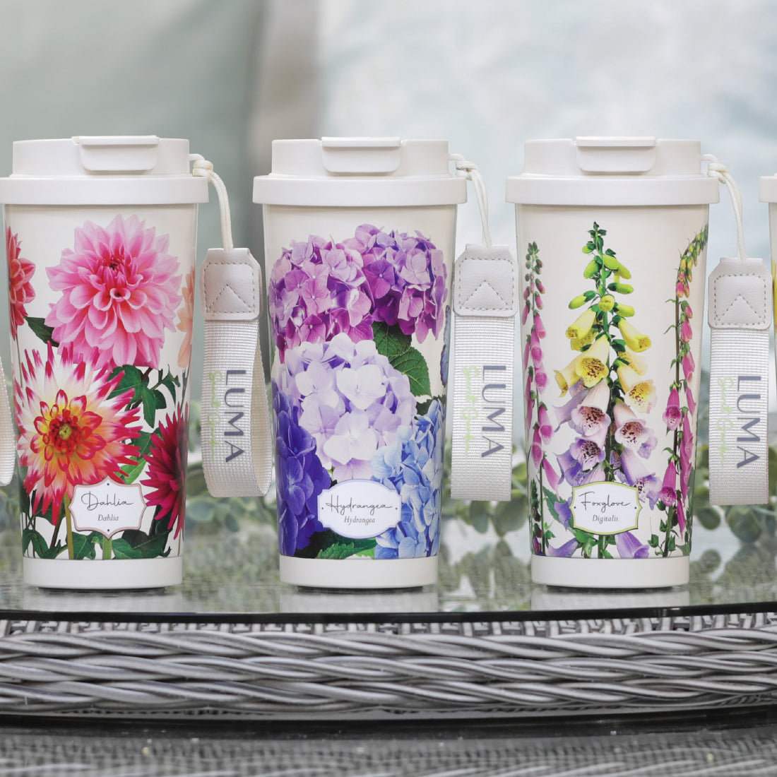 Luma Secret Garden Tumbler 500ml - Flowers