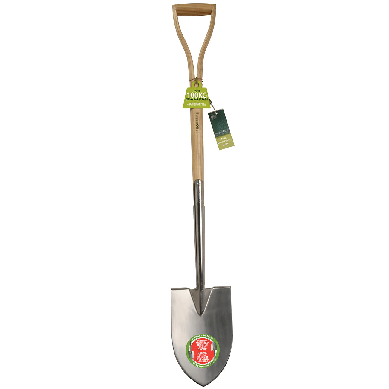Burgon & Ball Large Groundbreaker Spade - RHS Endorsed