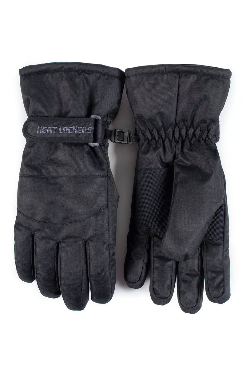 Heat Lockers Ladies Thermal Gloves - Black M/L