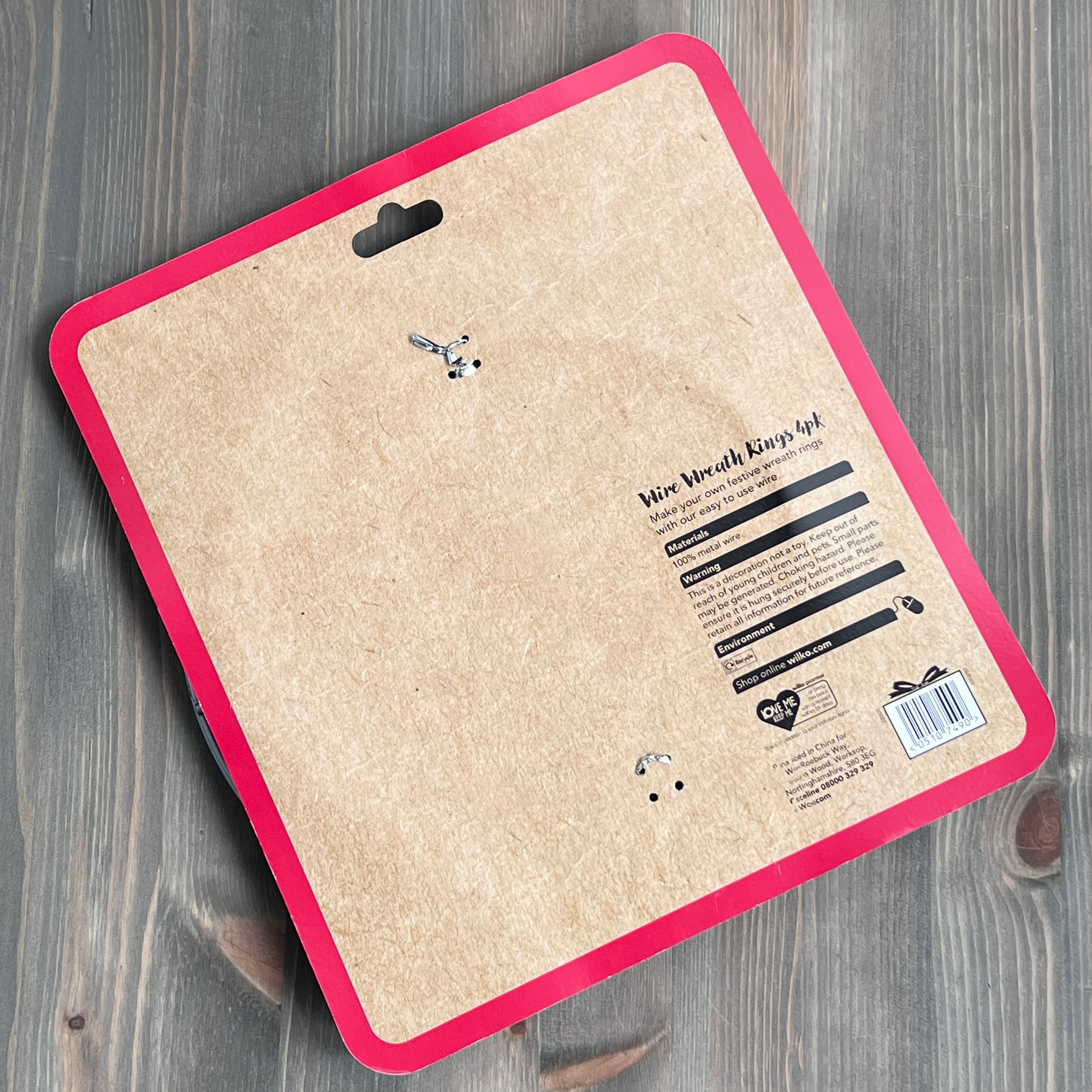 4 Make Your Own Christmas Wreath Rings