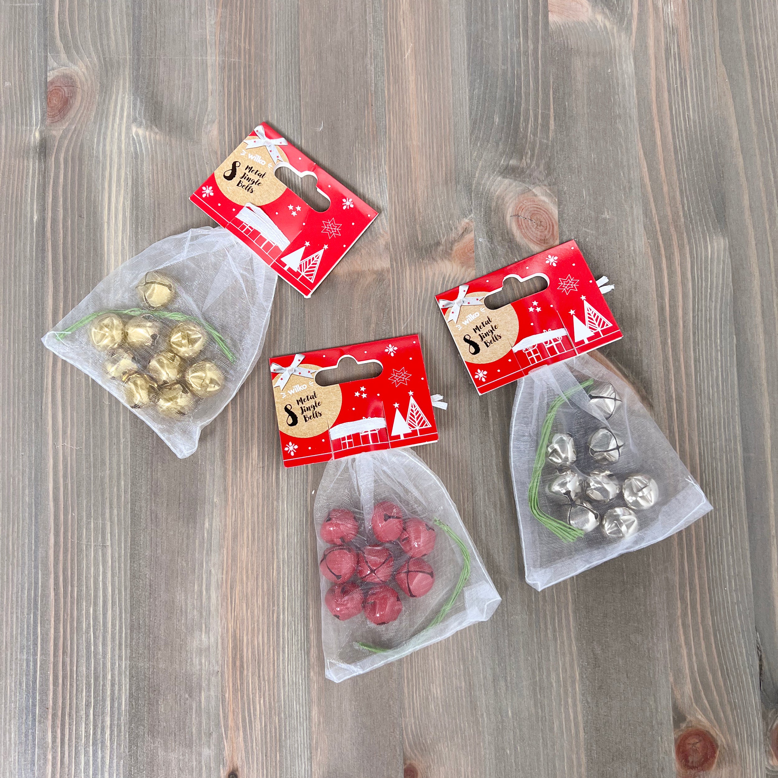 8 Metal Jingle Bells