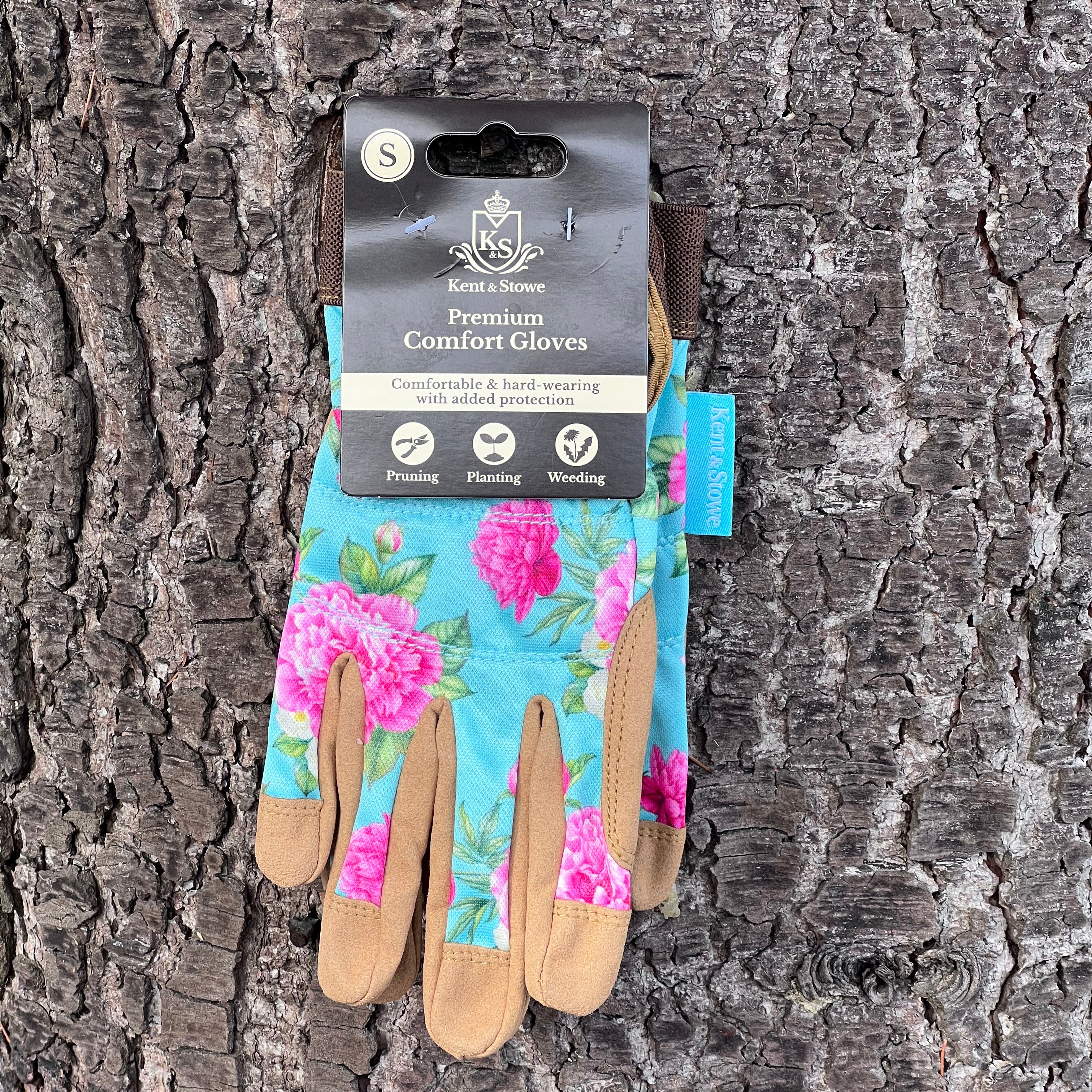 Premium Comfort Gloves Kent & Stowe Rose Design - small