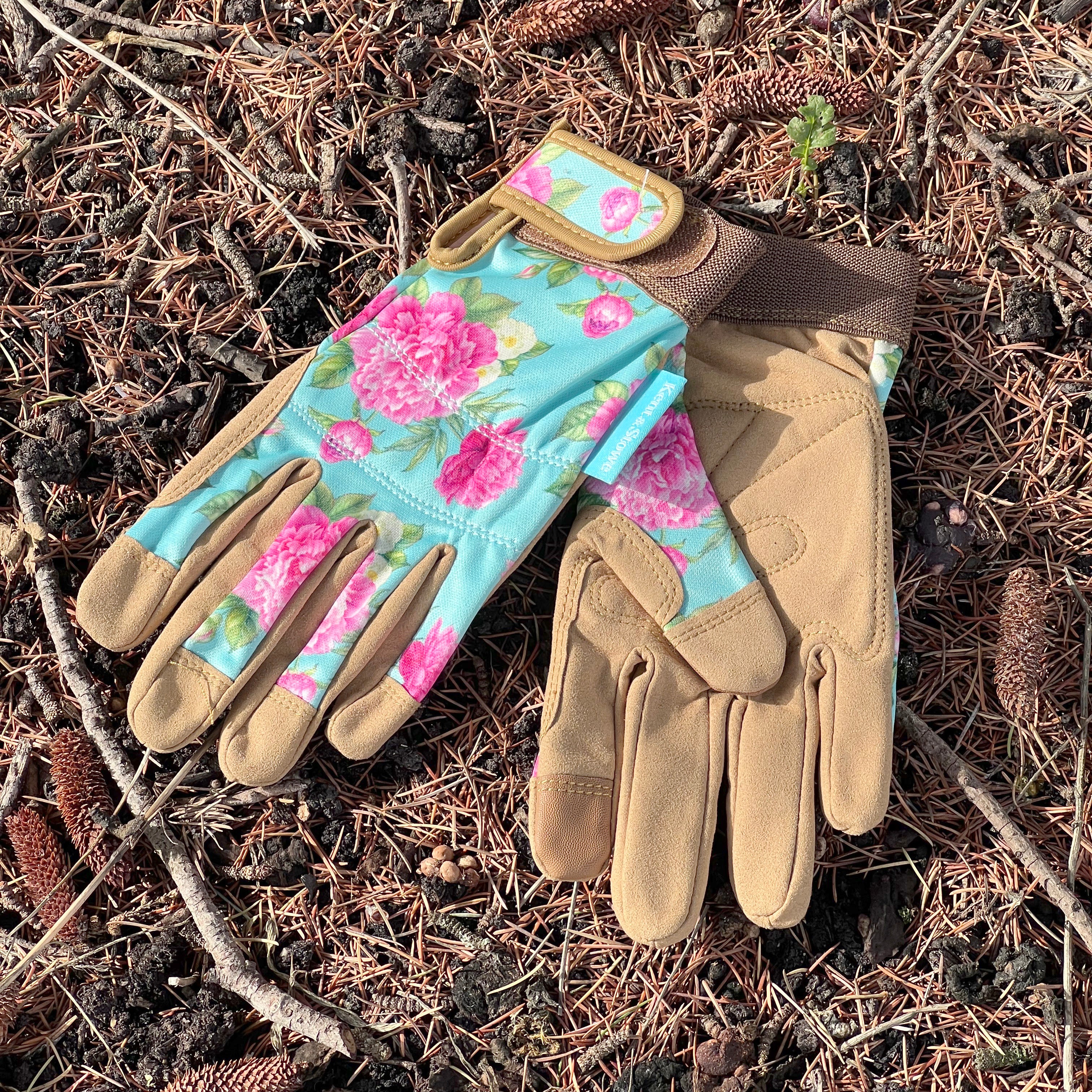 Premium Comfort Gloves Kent & Stowe Rose Design - small