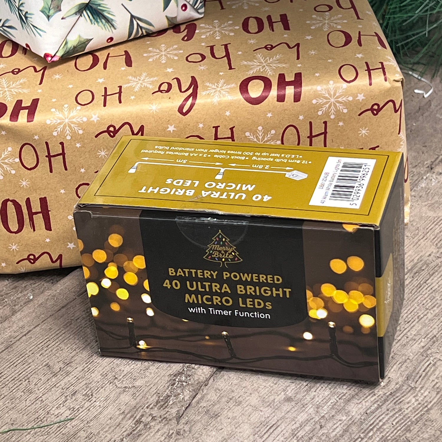 Battery Powered 40 Ultra Bright Micro LEDs - Warm White