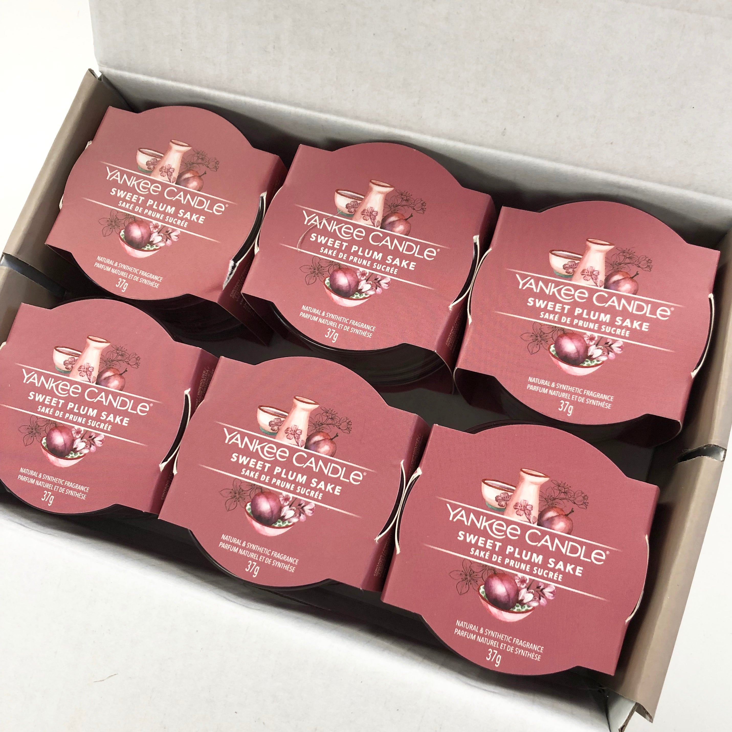Yankee Candle Minis - Set of 6 Votives - Sweet Plum Sake