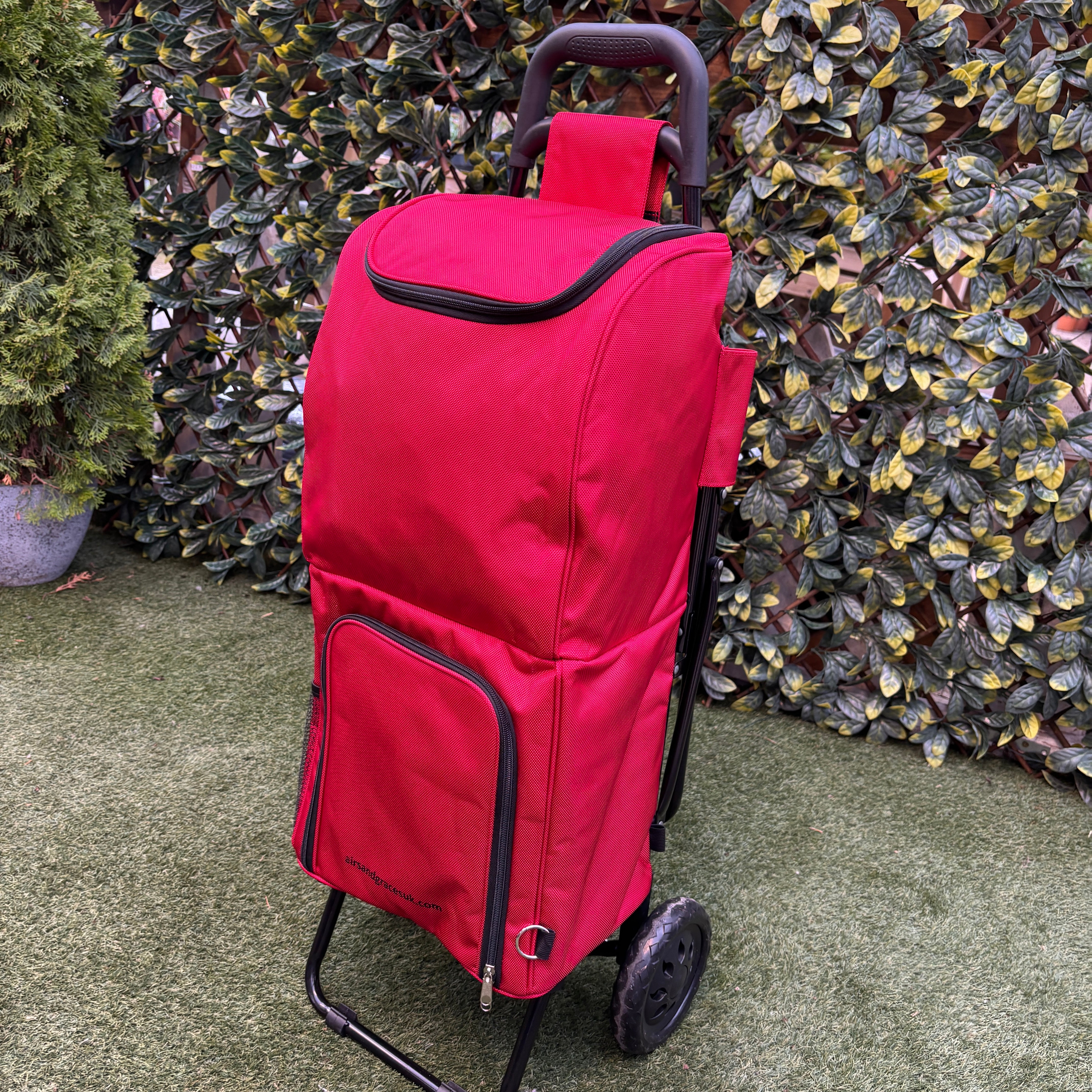 The Picnic Porter - Leisure Trolley / Picnic Cool Bag with Fold Out Seat