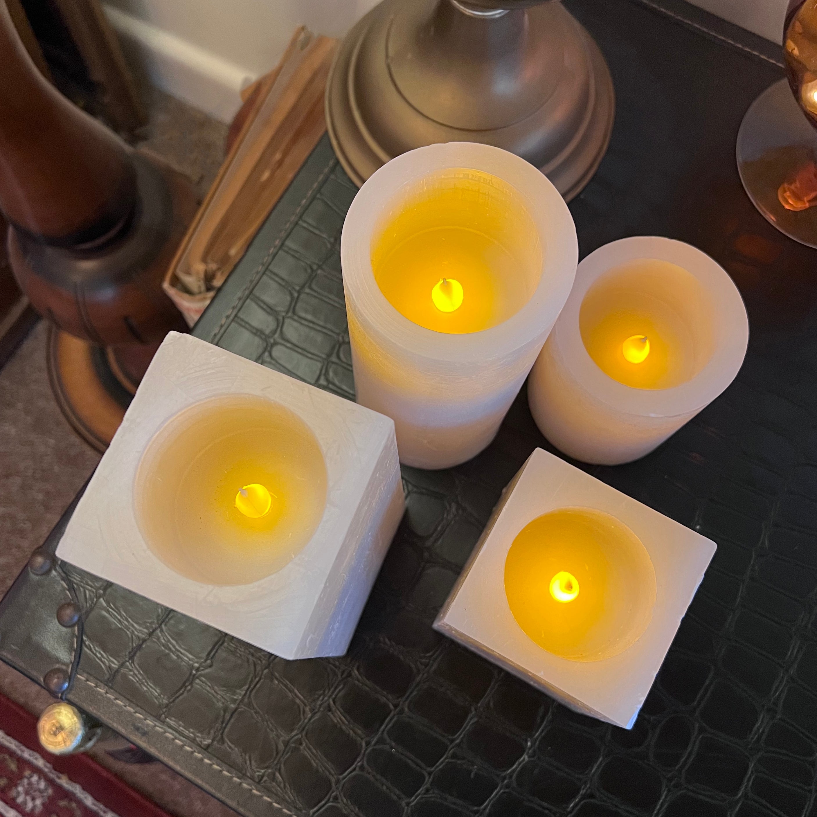 Wax LED Candle - Various Sizes Available