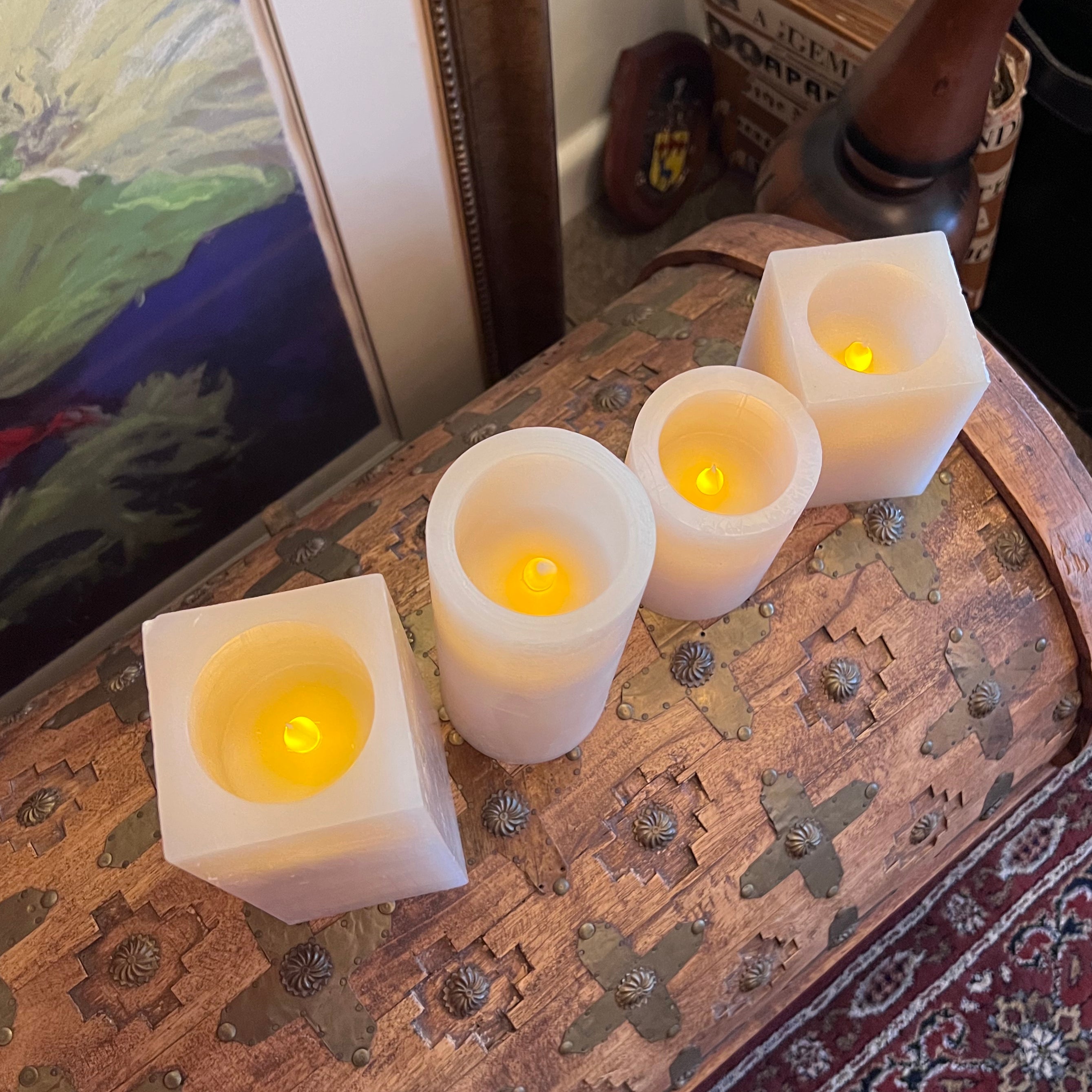 Wax LED Candle - Various Sizes Available