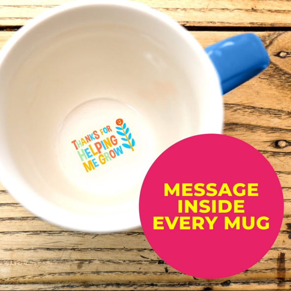 Love Mug®: "Big Hearts Shape Little Minds" Teacher's Mug Gift