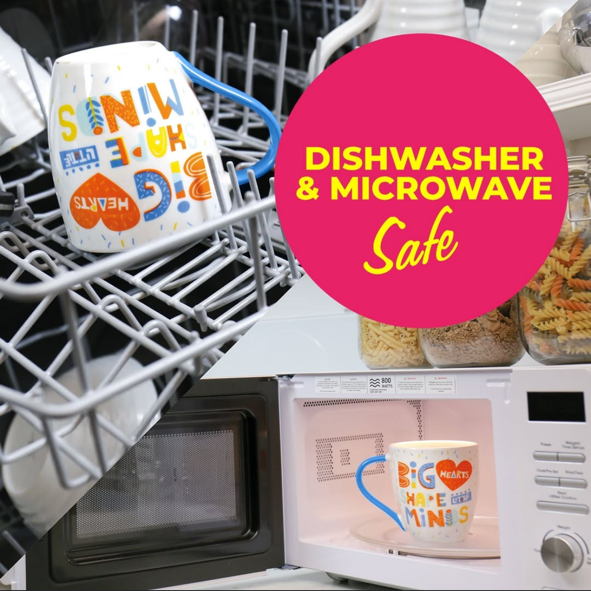 Love Mug®: "Big Hearts Shape Little Minds" Teacher's Mug Gift