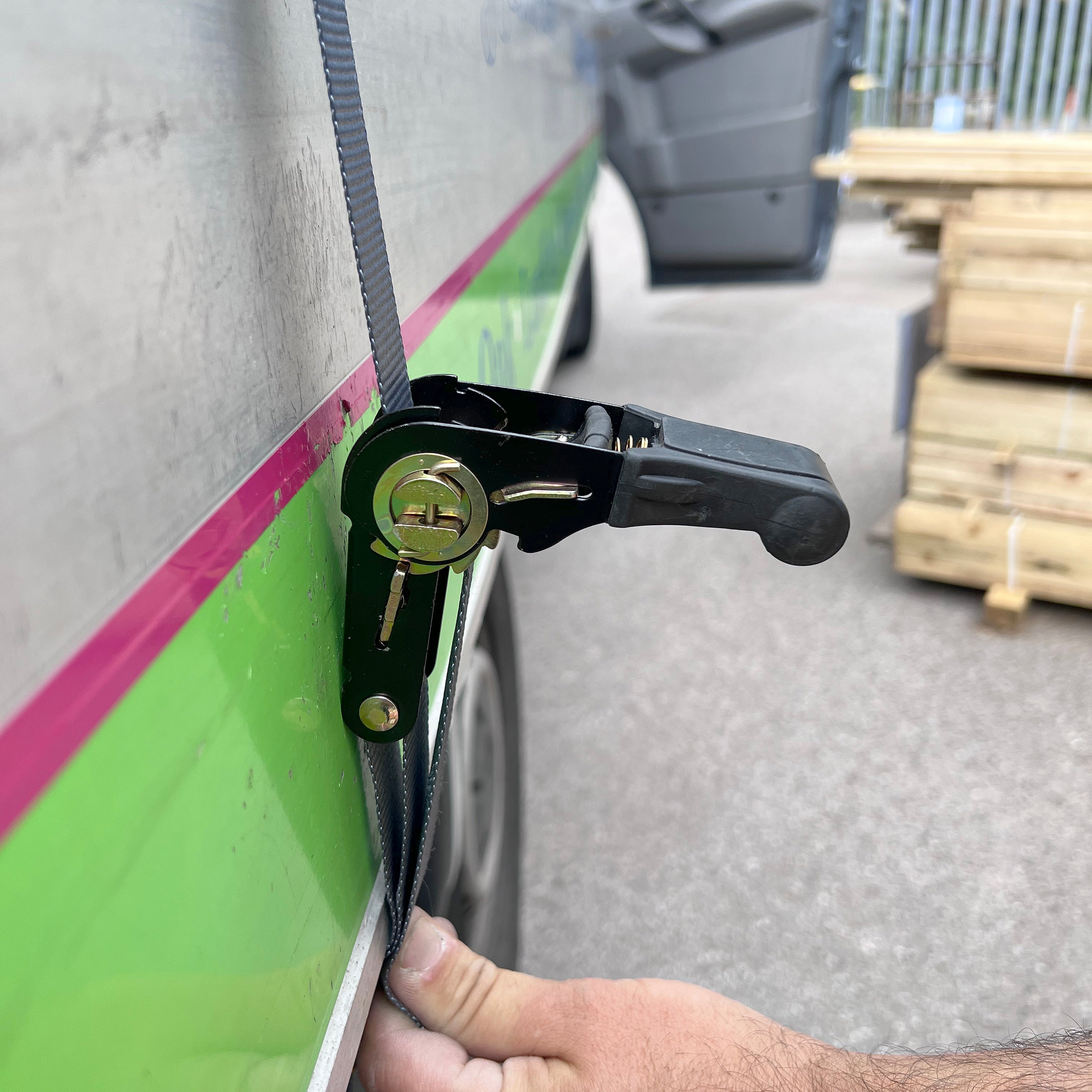 Builder Pro Ratchet Tie Downs - 2pcs - 5m x 25mm