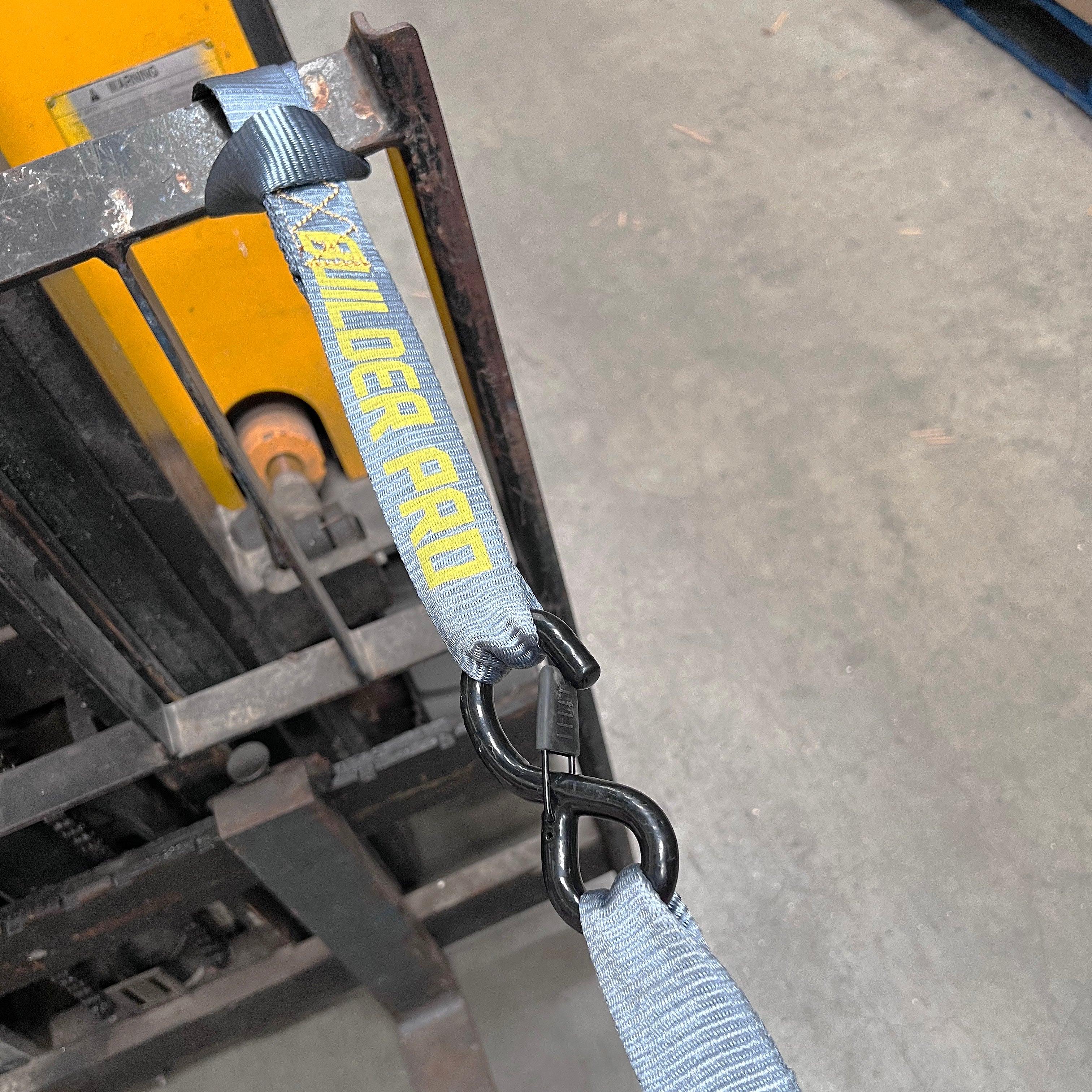 Builder Pro Heavy Duty Ratchet Tie Downs - 2pcs - 7.5m x 38mm