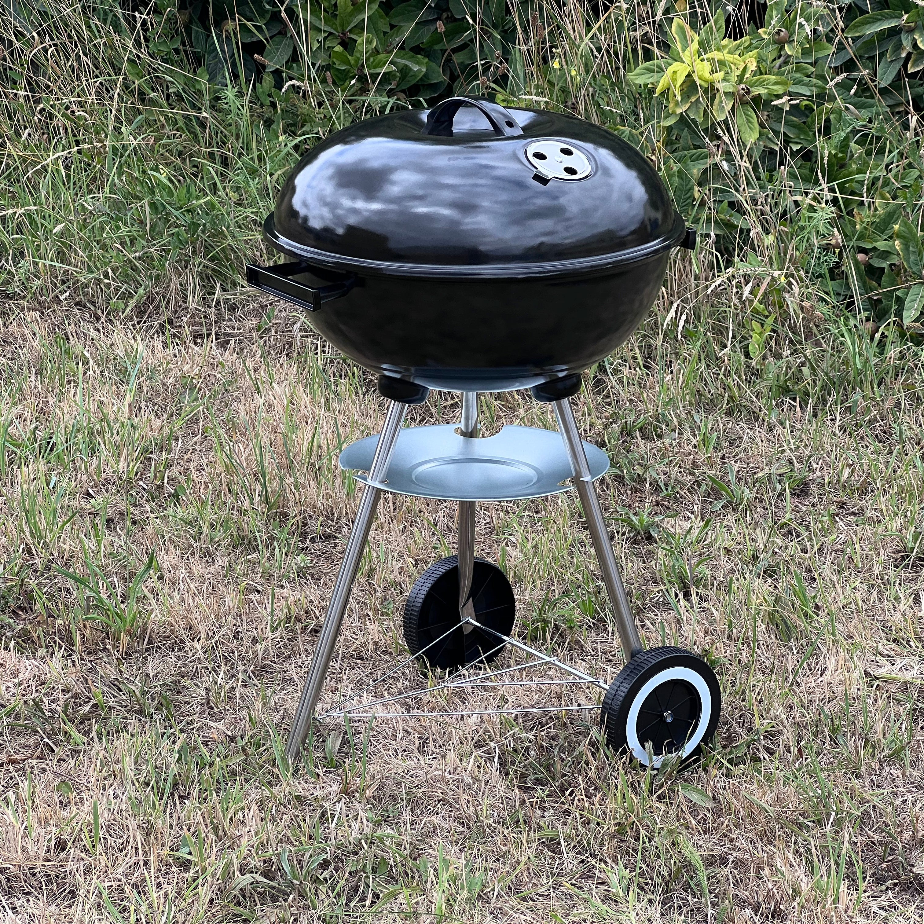 Atom Grills 17" Kettle Tripod Black BBQ